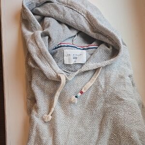 Sol Angeles Gray Herringbone Hoodie